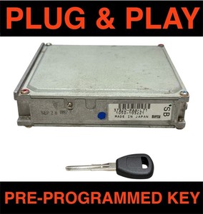 1998-1999 Honda Accord 2.3L Engine Computer Key ECM ECU — Part 37820-PAA-L71