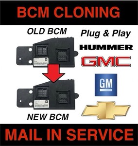 2004-2007 Chevy/GMC/Hummer BCM Body Control Module Clone Programming