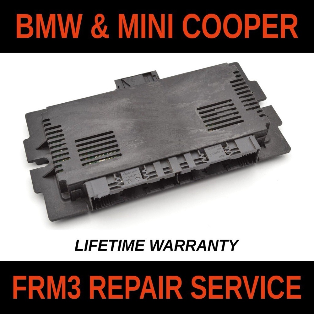 BMW / Mini Cooper FRM3 Footwell Module Repair Service (FRM3 / FRM3R) — Coded, Plug & Play