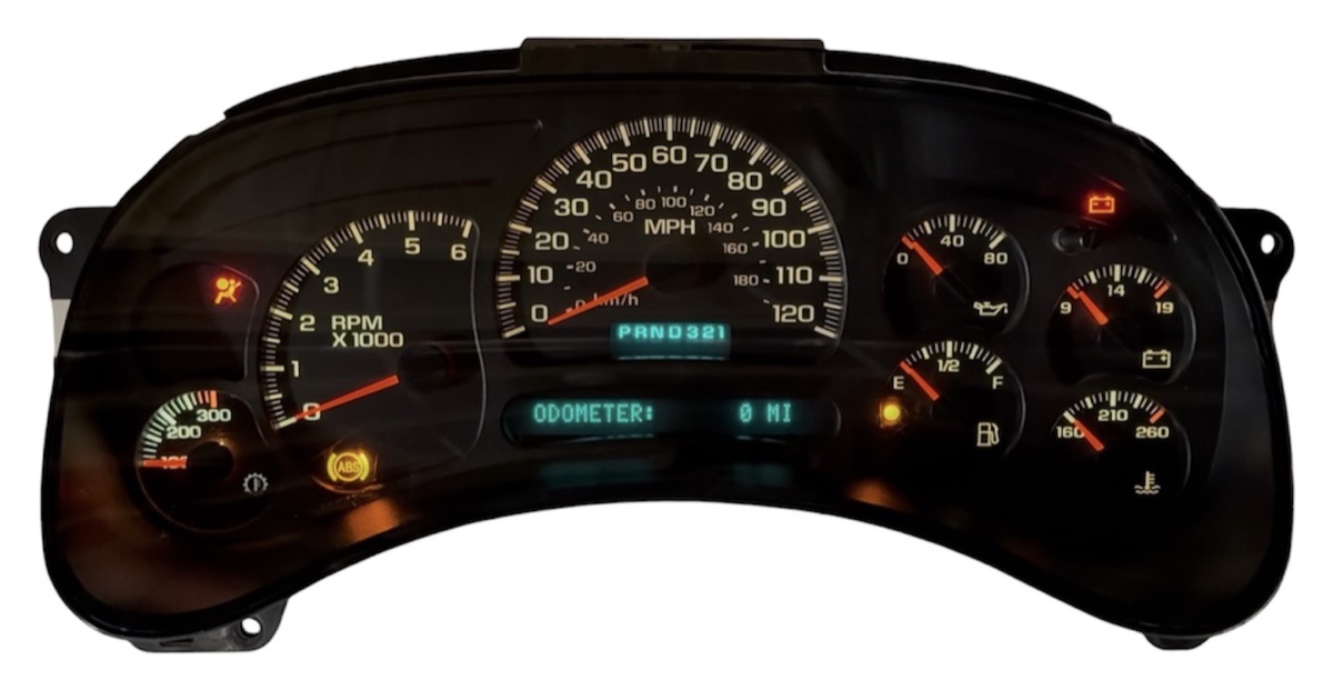 2003-2006 Chevy Silverado / GMC Sierra Instrument Cluster Rebuild — All Gauges, Lights & Displays
