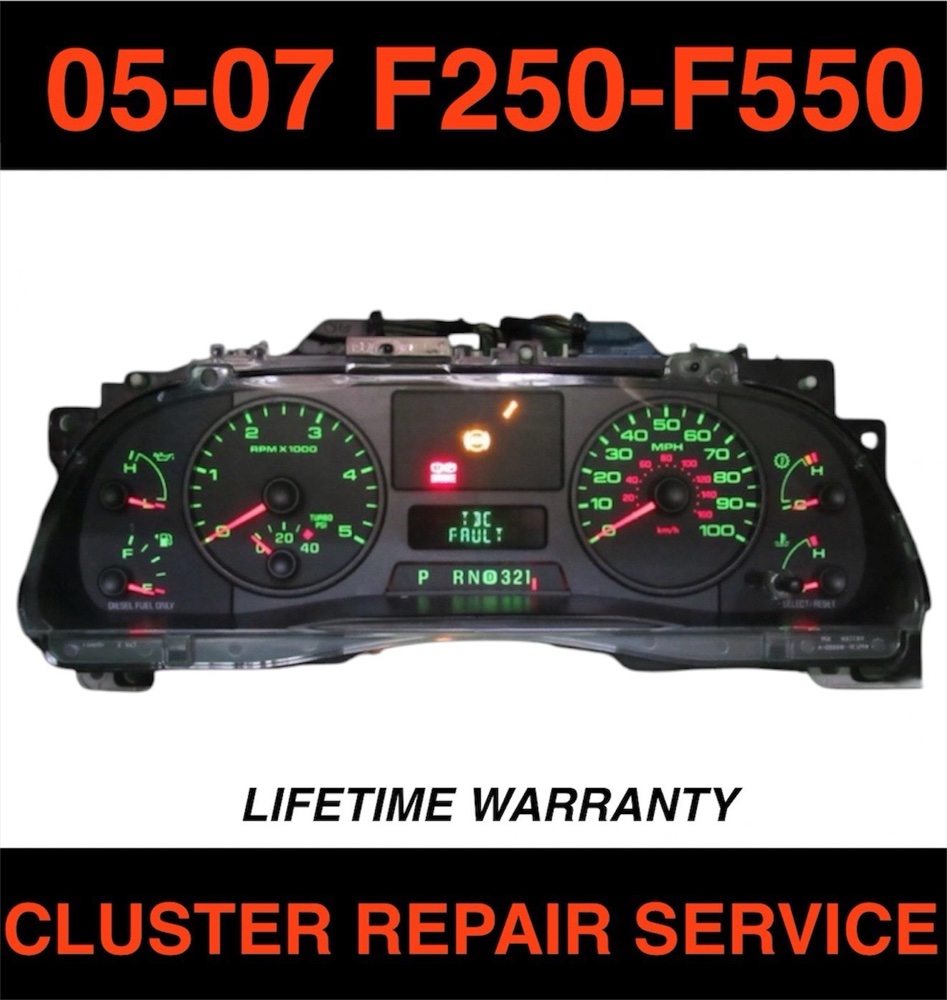 Ford Super Duty Instrument Cluster/Speedometer Rebuild (2005-2007)
