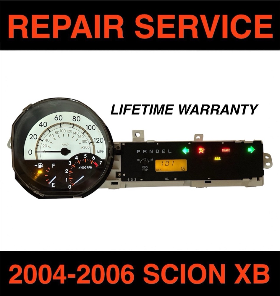 Scion xB Instrument Cluster / Speedometer / Tachometer Repair (04-06)